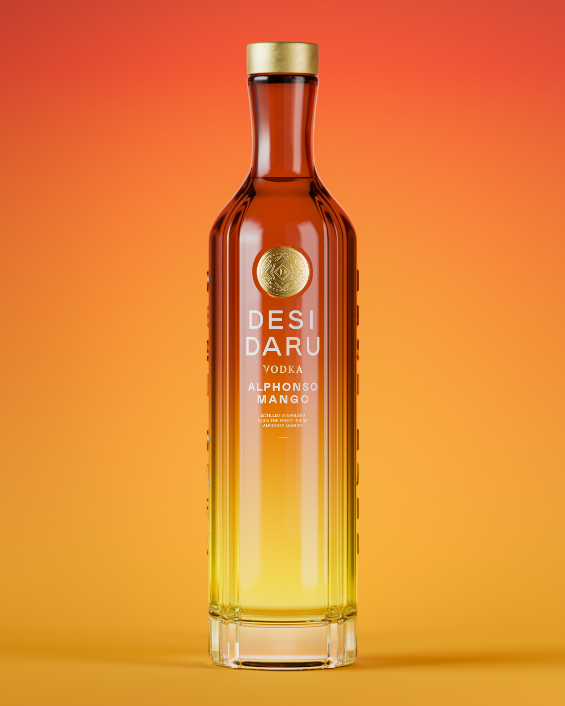 DESI DARU ALPHONSO MANGO VODKA 70CL