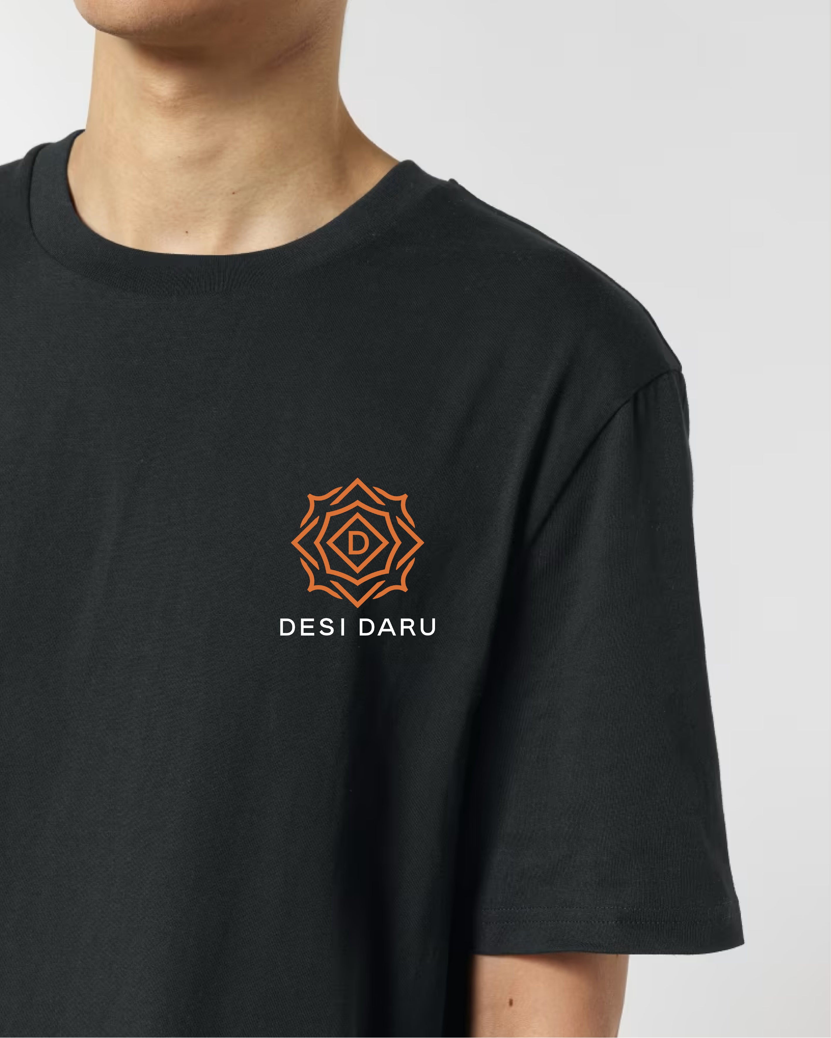 DESI MANGO SODA BLACK TEE