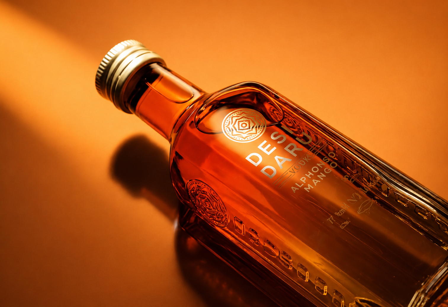 DESI DARU ALPHONSO MANGO MINI VODKA 5CL