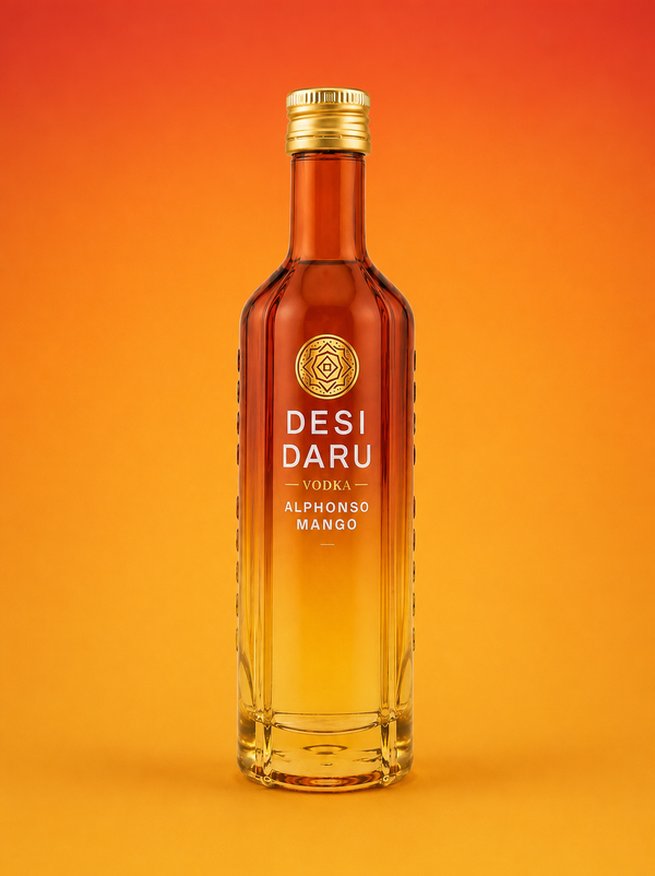 DESI DARU ALPHONSO MANGO MINI VODKA 5CL