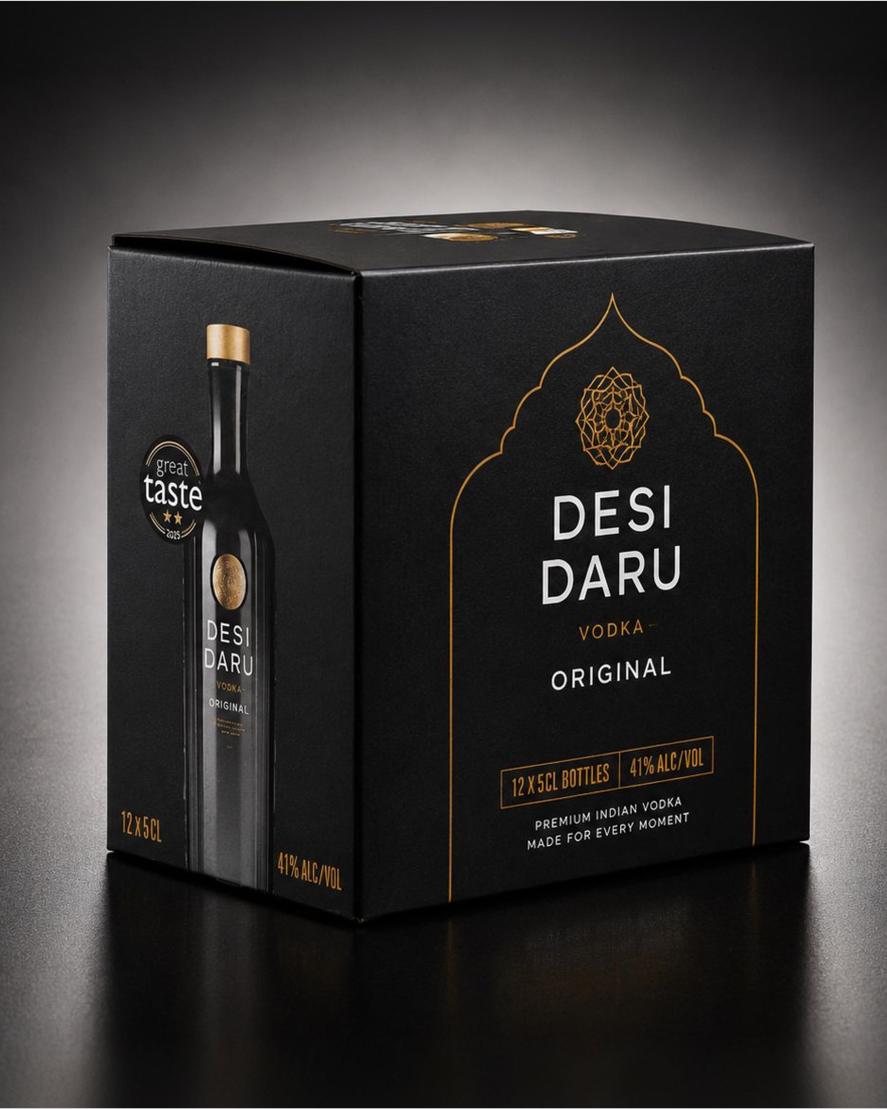 DESI DARU ORIGINAL MINI VODKA 5CL BOX OF 12