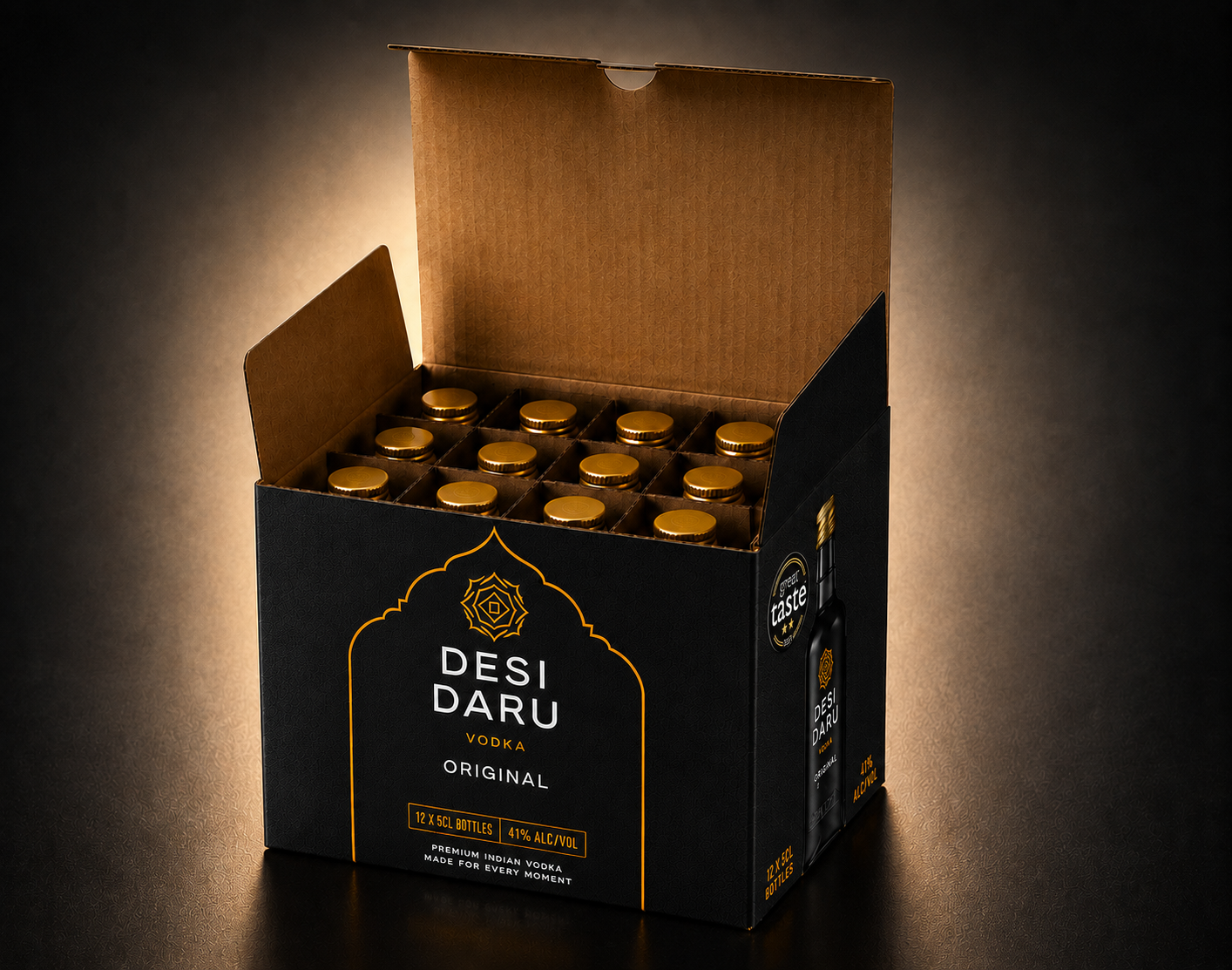 DESI DARU ORIGINAL MINI VODKA 5CL BOX OF 12