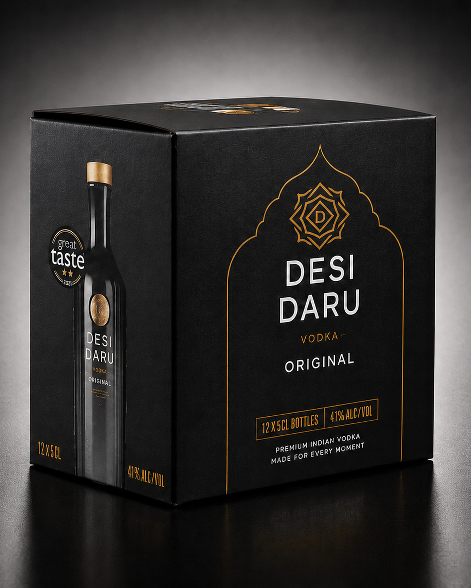 DESI DARU ORIGINAL MINI VODKA 5CL BOX OF 12